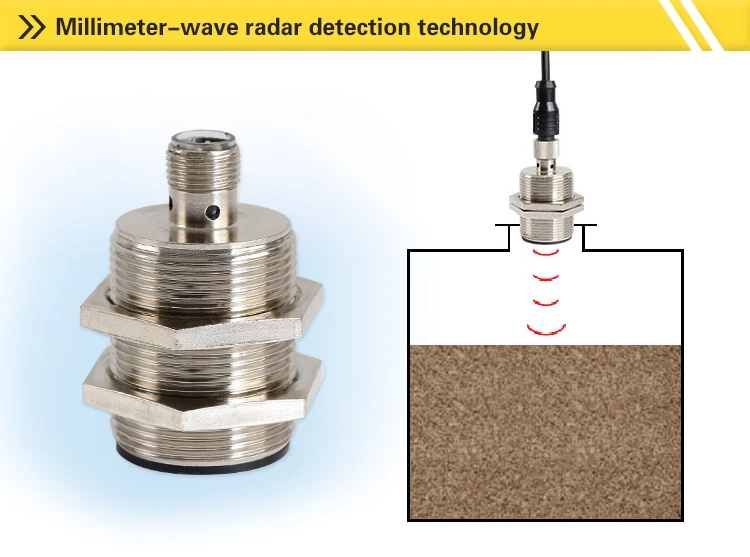 10m short range radar distance sensor level transducer radar tank level indicator