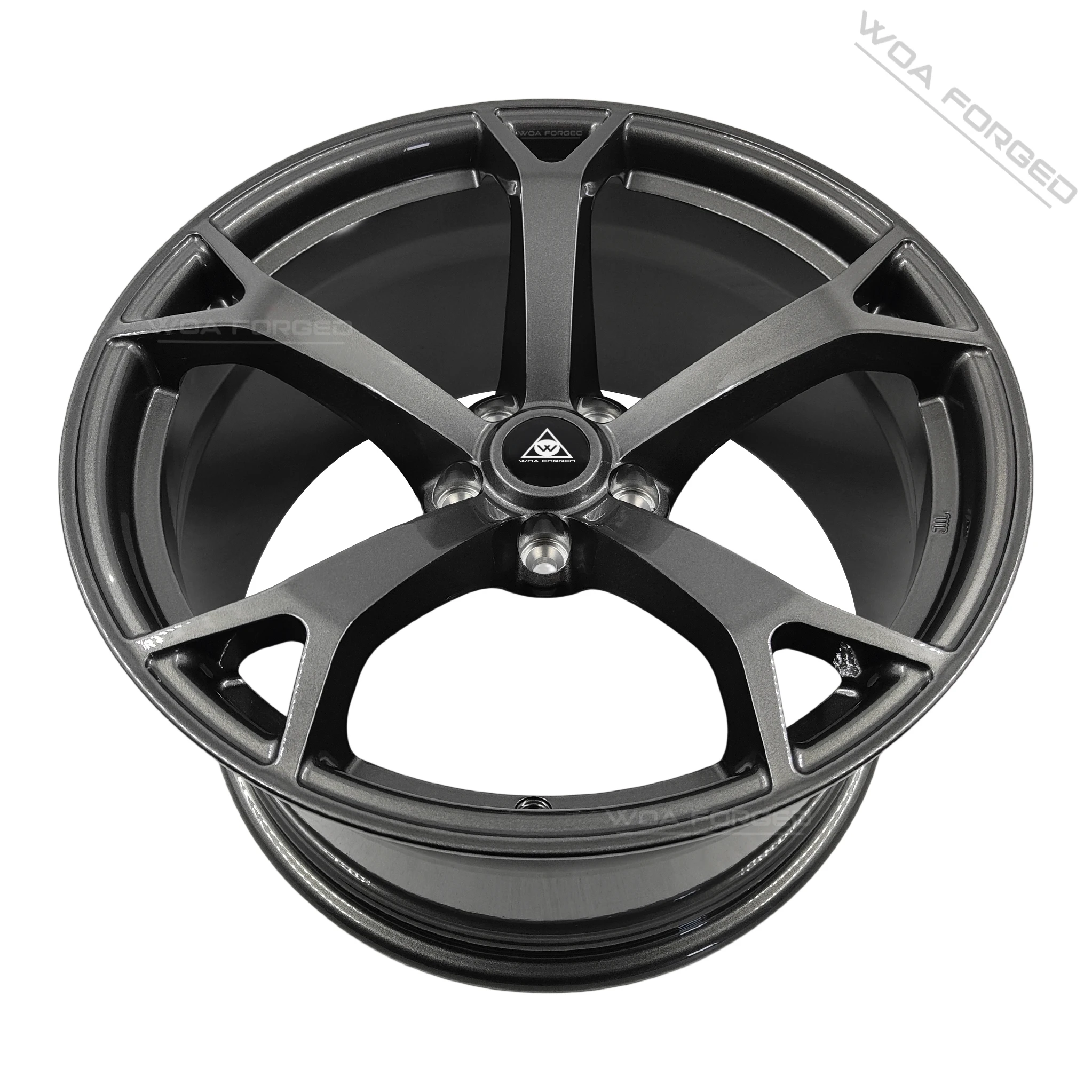 WOA Forged V1 JDM 5X114.3 Chrome Wheels for Nismo 300Z 350Z 370Z