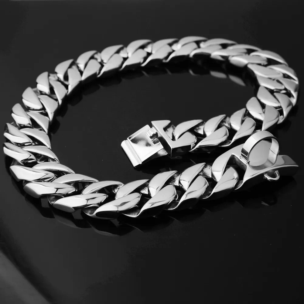 Luxury Gold Collars Big Dog Chains Pet Hip Hop Leads Kit Pet