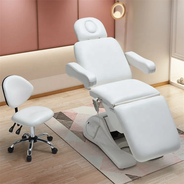 Cosmetic Bed Electric Cosmetology Chair Eyelash Extensions Massage