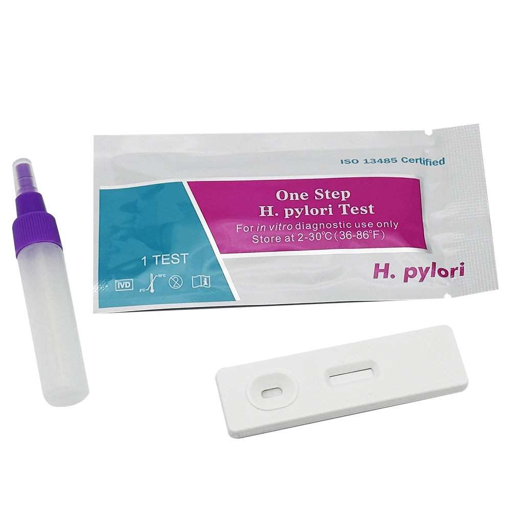 Medical Disposable Infectious disease 3.0 mm Feces H.Pylori Ag Test Cassette Casset