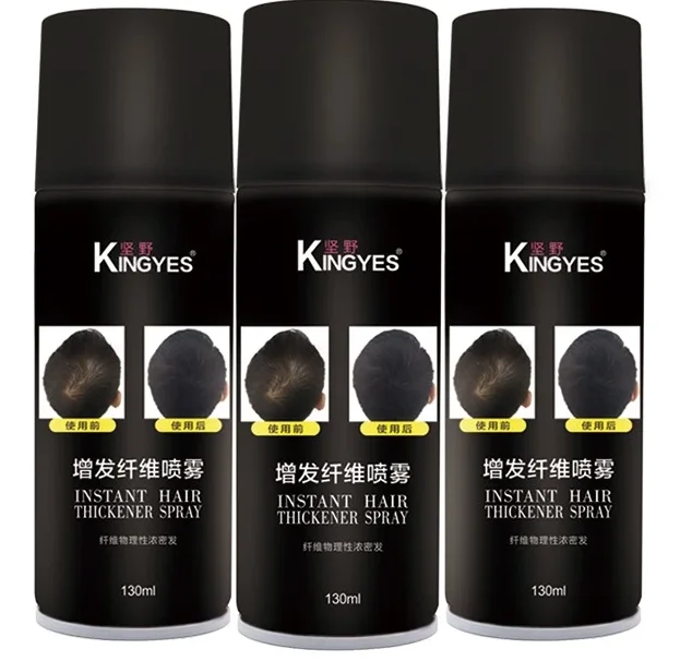 Private Label Factory Price Magic Instantly Organic Hair Thickening Spray for Hair Fiber