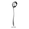 Silver soup ladle