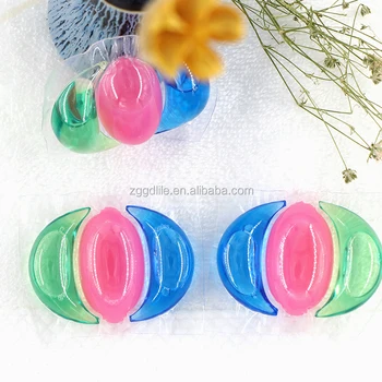 15g 3 in 1 anti bacteria water soluble film laundry detergent liquid pod laundry gel capsule washing ball
