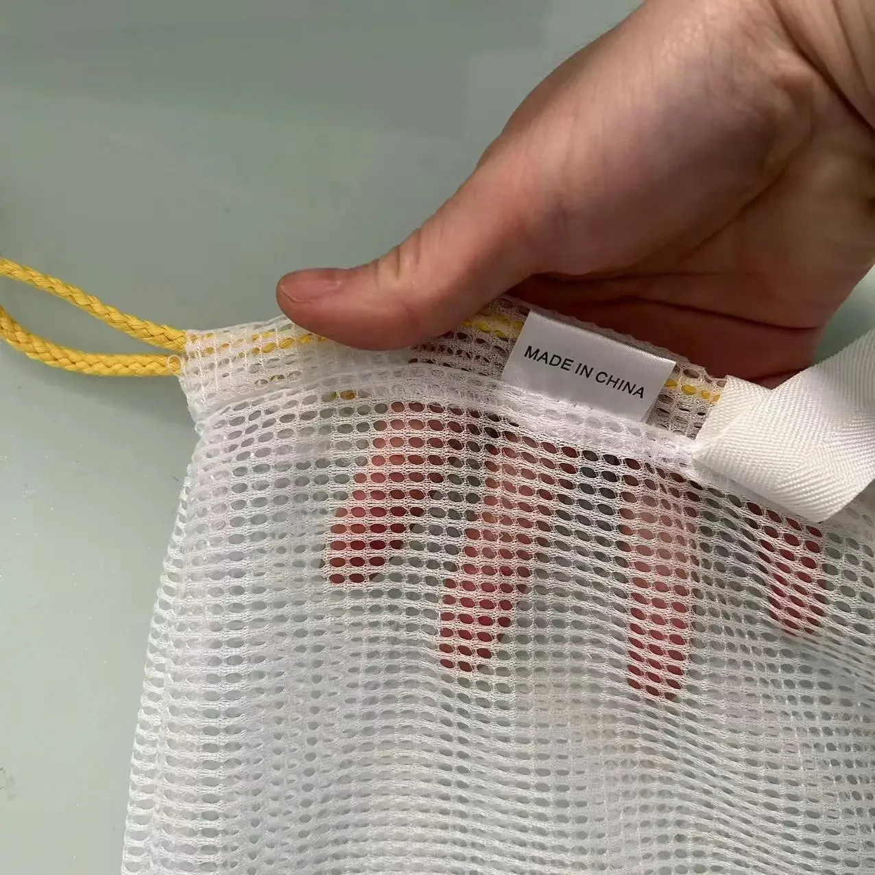 High Quality Mesh Laundry Bags Fine Wash Bags With Zipper Machine