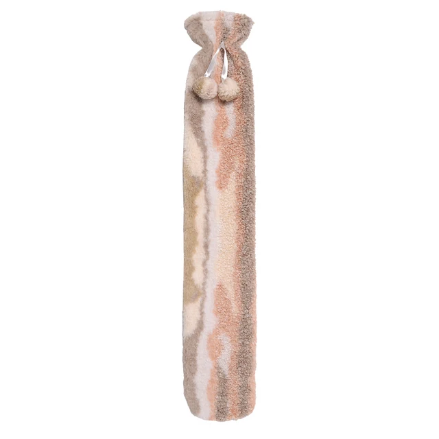 Long Strip Hot Water Bag, Soft Moon Velvet Cover, Thickened Water Injection Heating Bag, Warm Blanket2L