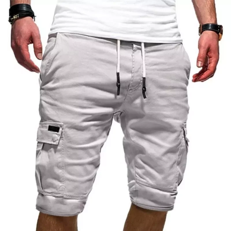 Wholesale Apparel stock Cargo Summer Shorts Jogger Solid Color Of Short Casual Comfortable Shorts Outdoor Shorts For Men281_voghion.com