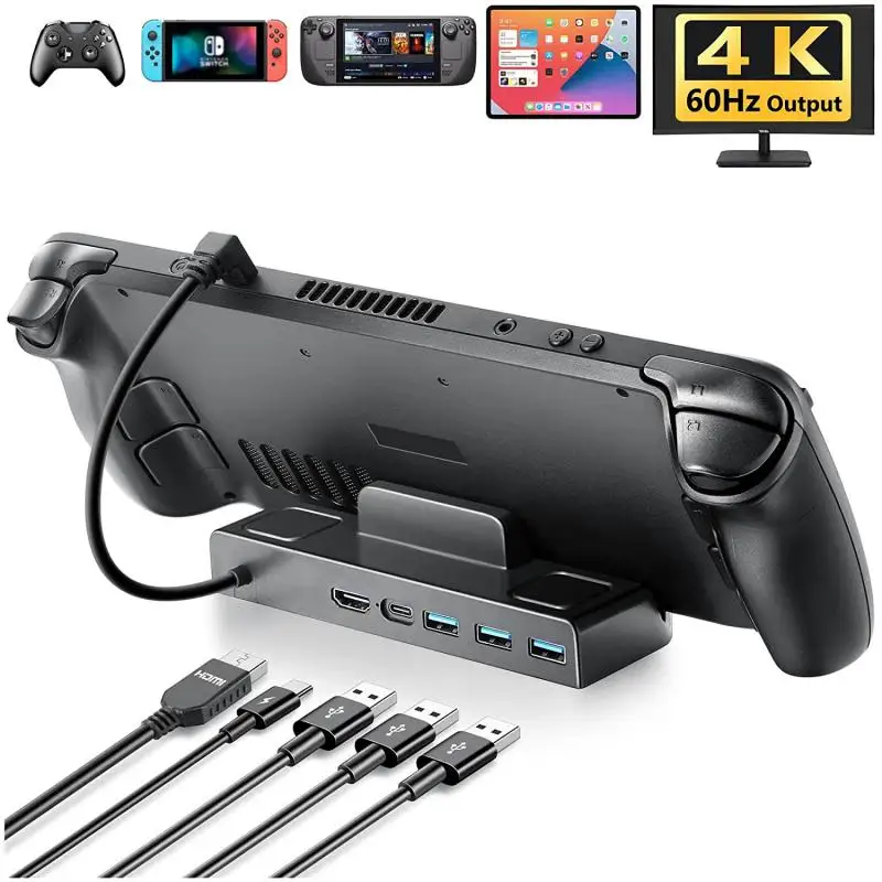 【美品】Steam Deck Dock ドッキングステーション 純正 Steam Deck™ドッキングステーション