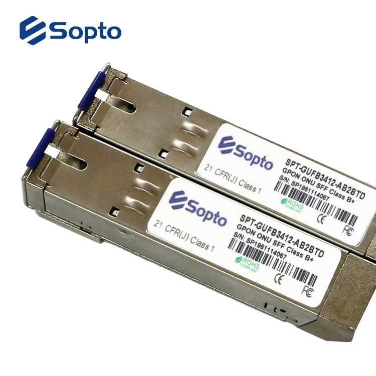Sopto Gpon Onu Sff Module Bidi 1310nmtx/1490nmrx 20km Class B+ Sc/apc ...