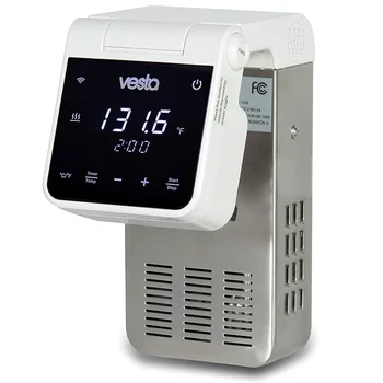 Vesta Commercial  Immersion Circulator Vacuum Slow Cooking Machine with Digital Touchscreen Display Portable Sous Vide Cooker