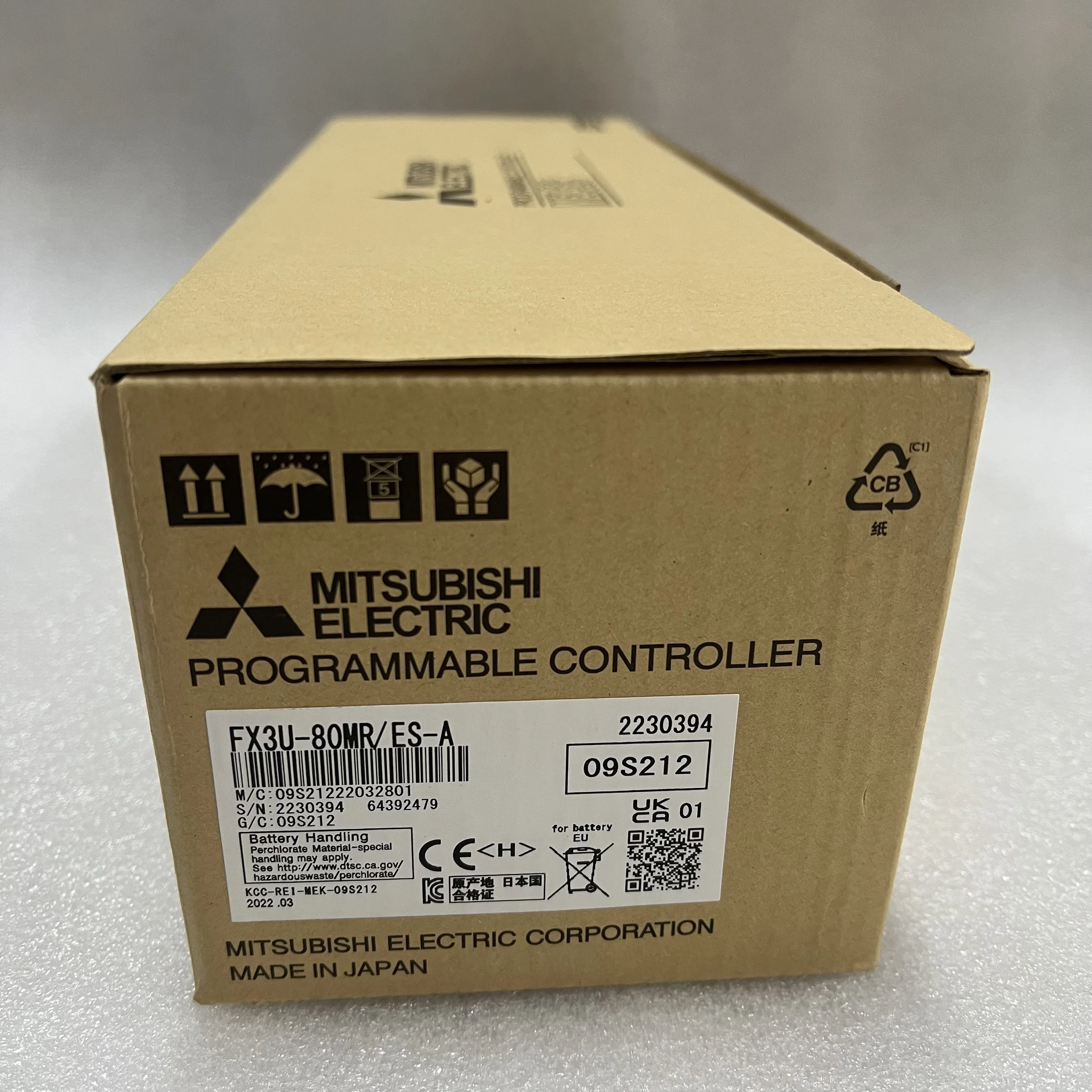 Mitsubishi Programmable Controller FX3U-80MR/ES-A