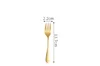 Tea fork gold