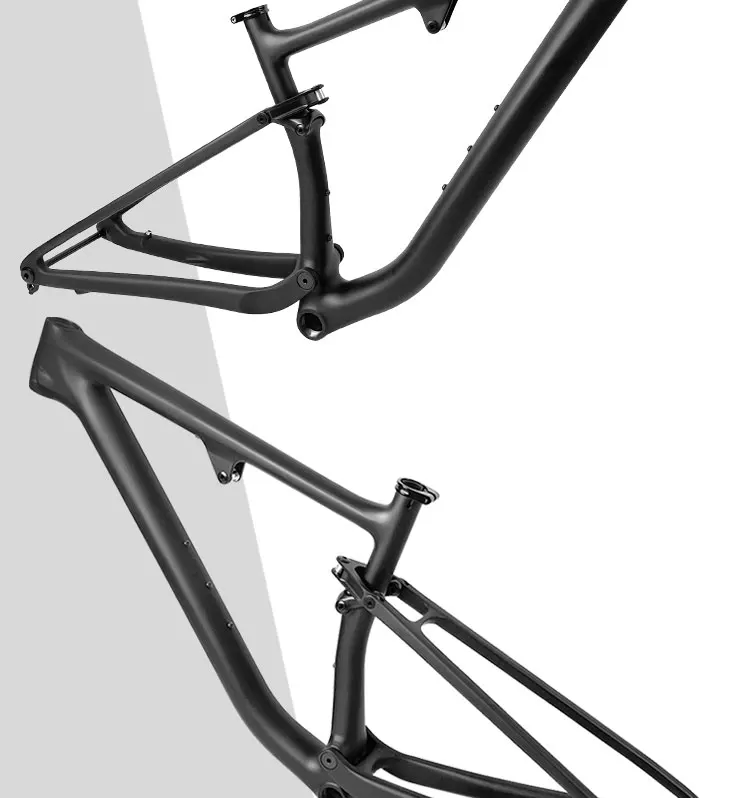 29er T1100 Full Suspension Mountain Bike Frame Boost Thru Axle 148*12