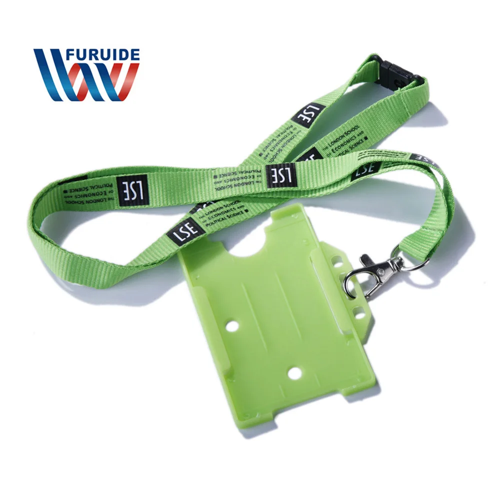 Buy Wholesale China Custom Neck Polyester Id Card Holder Lanyard With Pvc Card  Holder & Custom Neck Polyester Id Card Holder Lanyard at USD 0.25