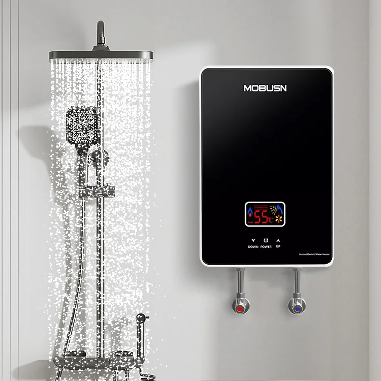 Source Best Selling Bathroom Instant Electric Heating Water Boiler Shower Water  Heater Ce Stainless Steel Touch Button Wall Mounted 220 on m.alibaba.com