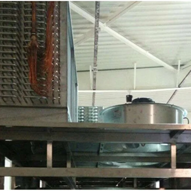 Small independent quick freezing IQF tunnel freezer for slaughterhouses