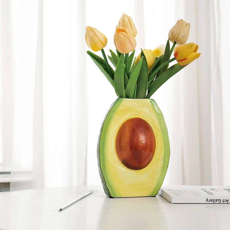 Ваза для фруктов авокадо