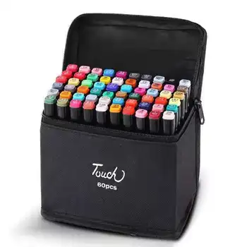 Colored Markers Set Double Tip Color Art Supplies Markers For Drawing ...