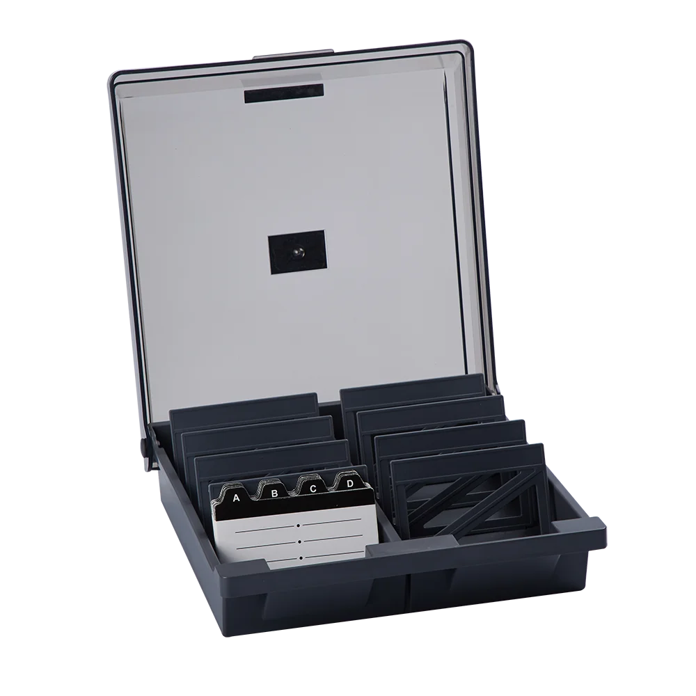 1000 шт., прозрачная коробка для карт