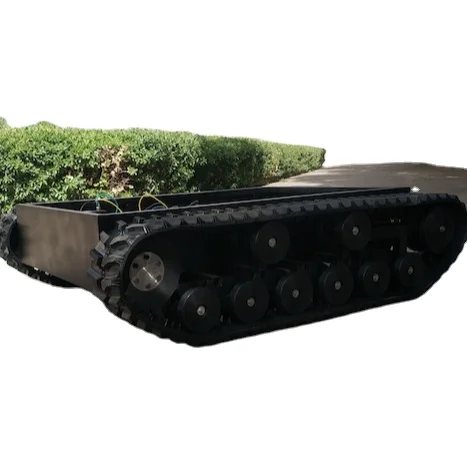 Mobile Robot Platform Intelligent Robot Rubber Track Caterpillar Crawler Chassis Rubber Track Snow