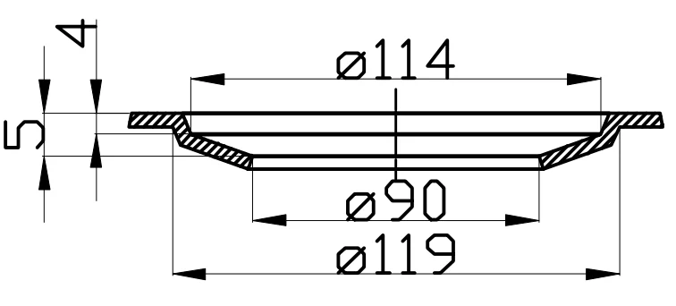 Диаметр 114