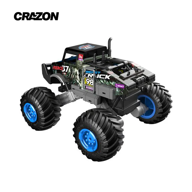 
Crazon in stcok 1:16 4x4 four wheel drive rc 30m control distance car climbing toy rock crawler rc car for kids 