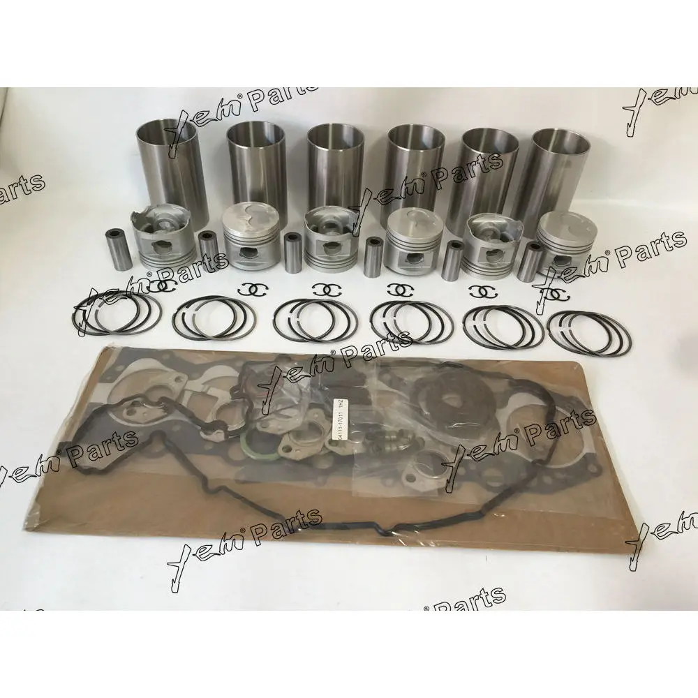 Repair Kit With Piston Rings Liner Cylinder Gaskets Fit for Toyota 1HZ