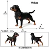 Rottweiler in piedi colorato M-703 [0,485 kg]