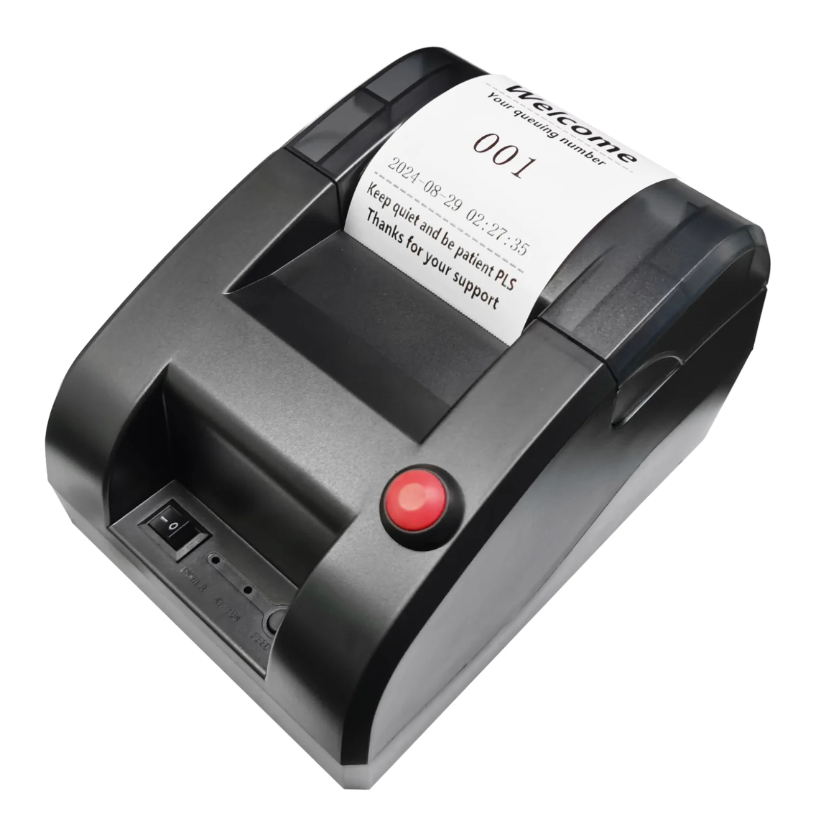 Ycall 58mm Receipt Ticket Label Paper Thermal Printer PC Text Editing ...
