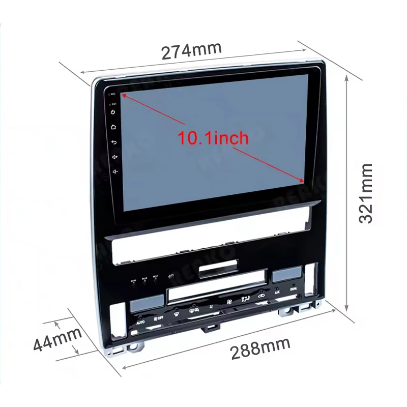 TS10 2.5D Screen Android 10 Car Dvd Player 9 Inch 2Din Bluetooth Carplayer Android Auto Stereo Car Radio for Toyota Avalon 2018