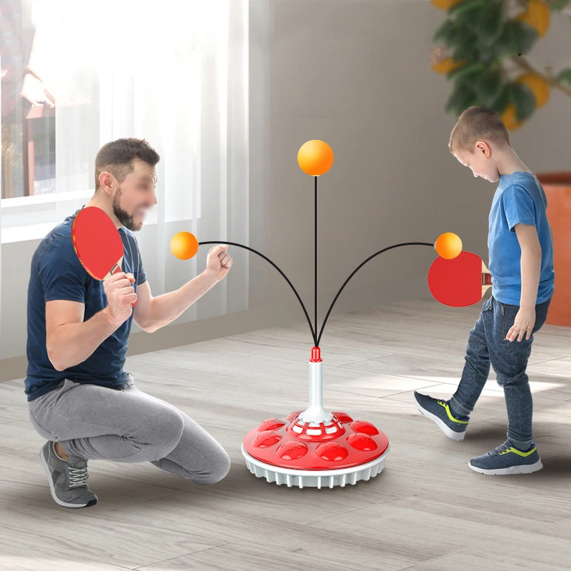 Семейный детский тренажер для настольного тенниса