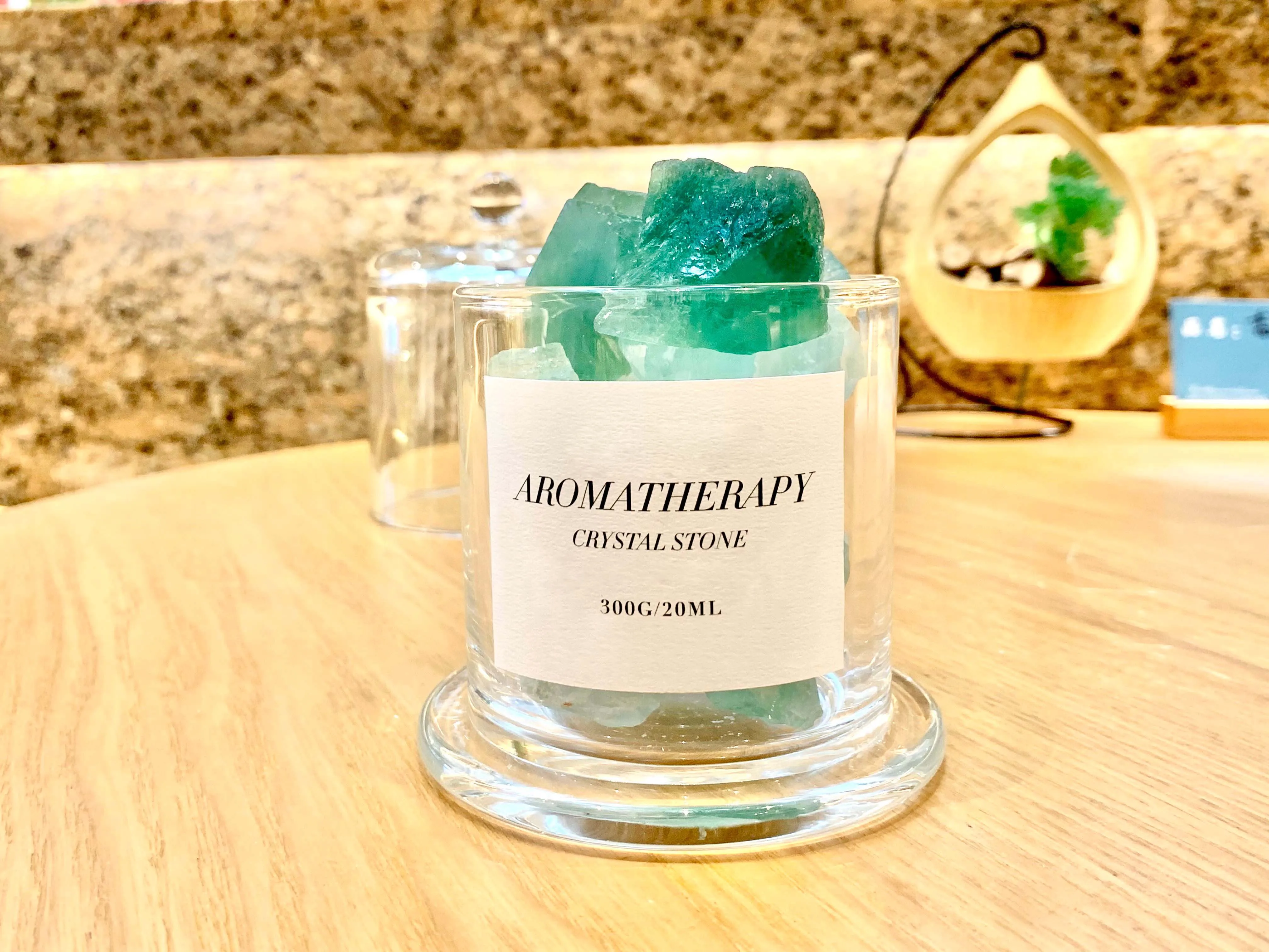 2023 New Item Household Decoration Natural Crystal Scented Stones Diffuser Home Fragrance