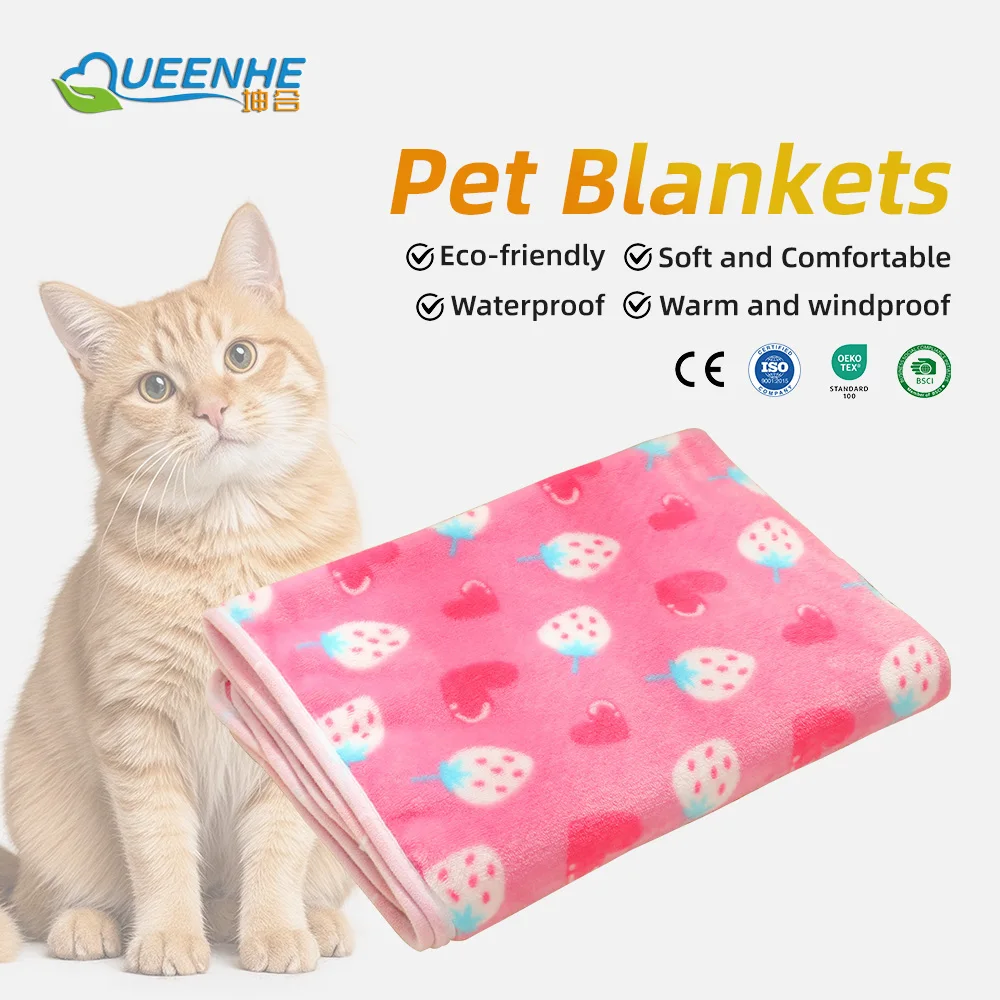 Super Soft Cute Custom Personalized Premum Dog Blanket Pet Warm Dog Ca - product detail 1