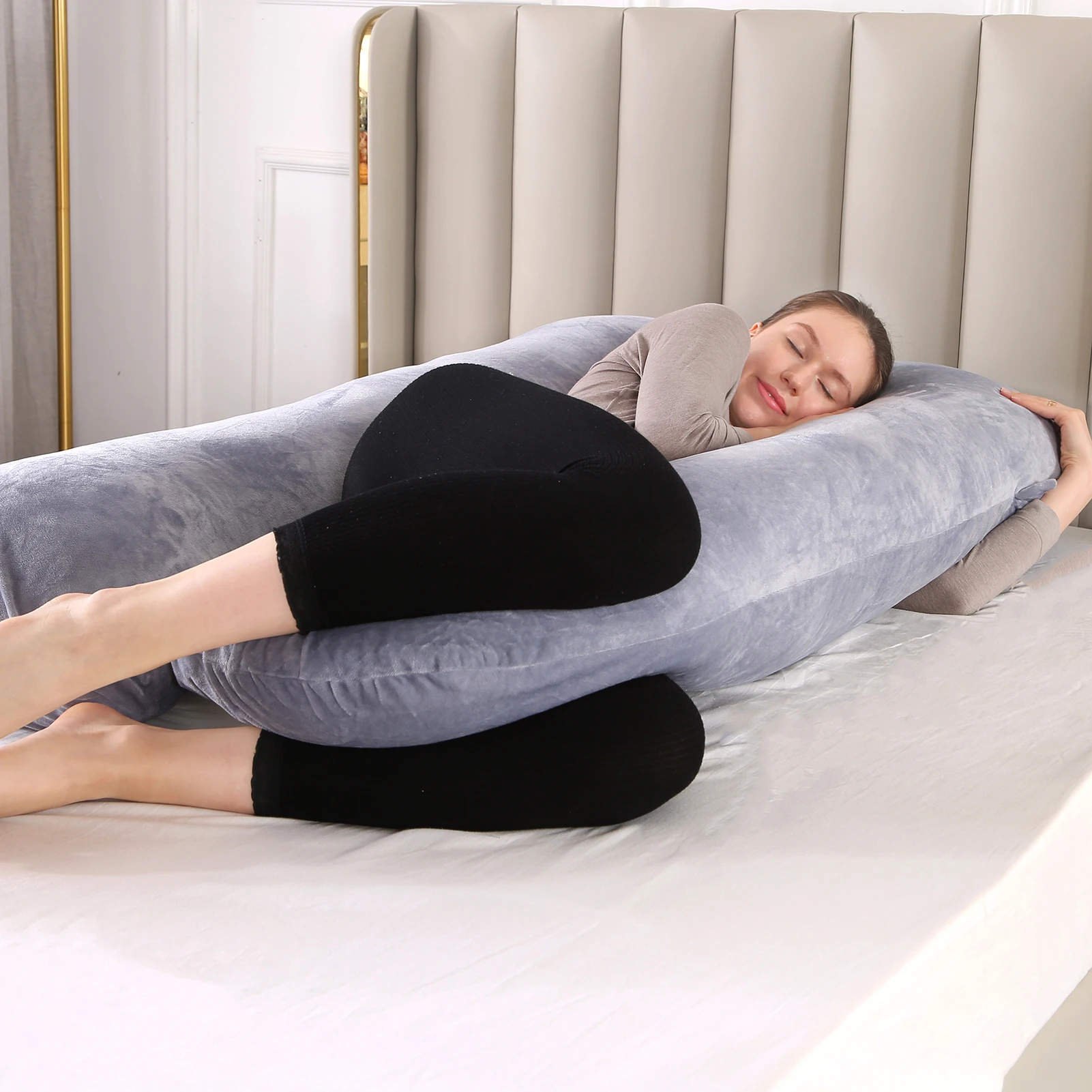 horseshoe body pillow