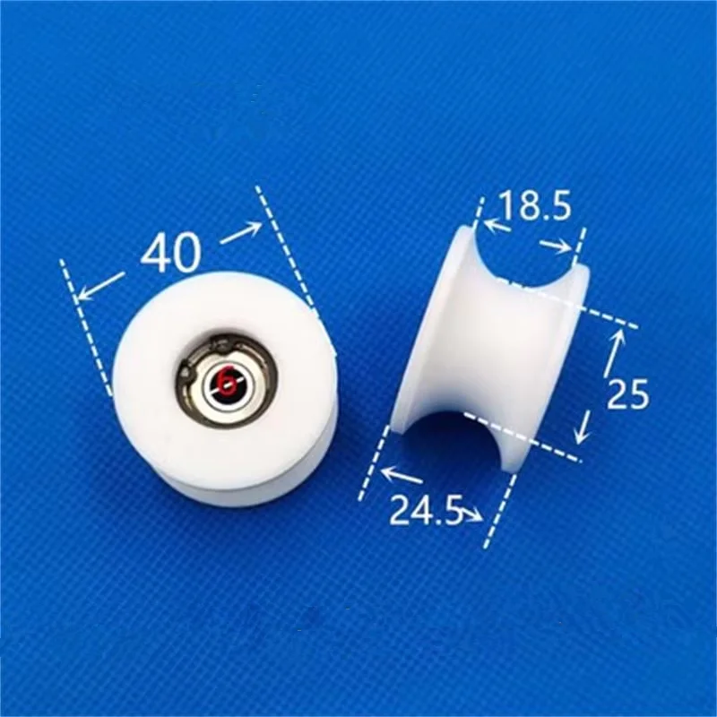 Антикоррозионный роликовый политетрафторэтиленовый высокотемпературный шкив PTFE колесный канатный