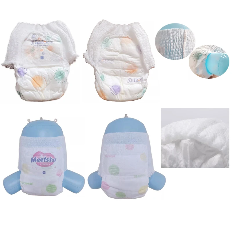 Quanzhou Manufacturer High Quality Stocklot Diapers Kids Diaper Baby