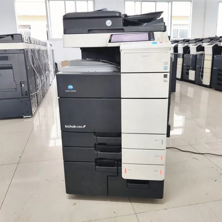 Cheap Photocopy Machine Printer Digital Color Printer for Konica Minolta Bizhub C654 Used Copier Brother Tn423  Fotocopiadora