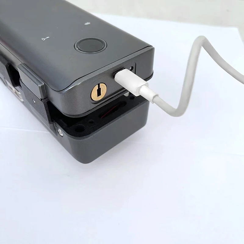 Qleung G9S Tuya APP Passwort Code Karte Schlüssel Fingerabdruck Smart Home Türschloss für Glastür 7