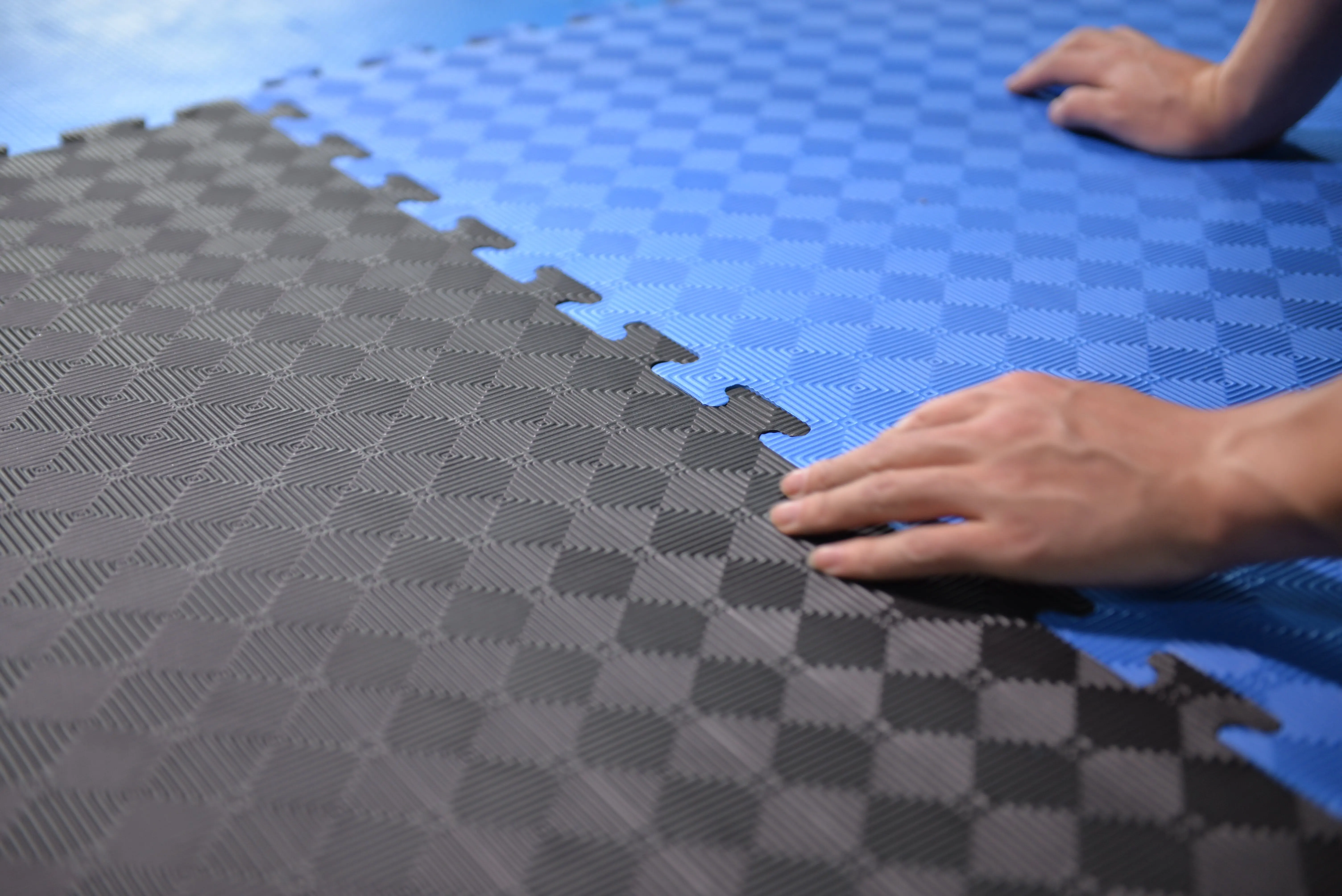 Высокая плотность Высокое качество EVA пазл тхэквондо карате татами коврик