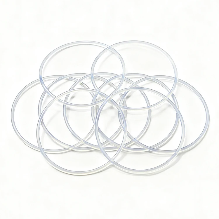 Customizable Hypoallergenic Silicone O-Rings Medical Tubing Oxygen Lines High-Temperature Tolerant Leak-Proof Hygienic Seal
