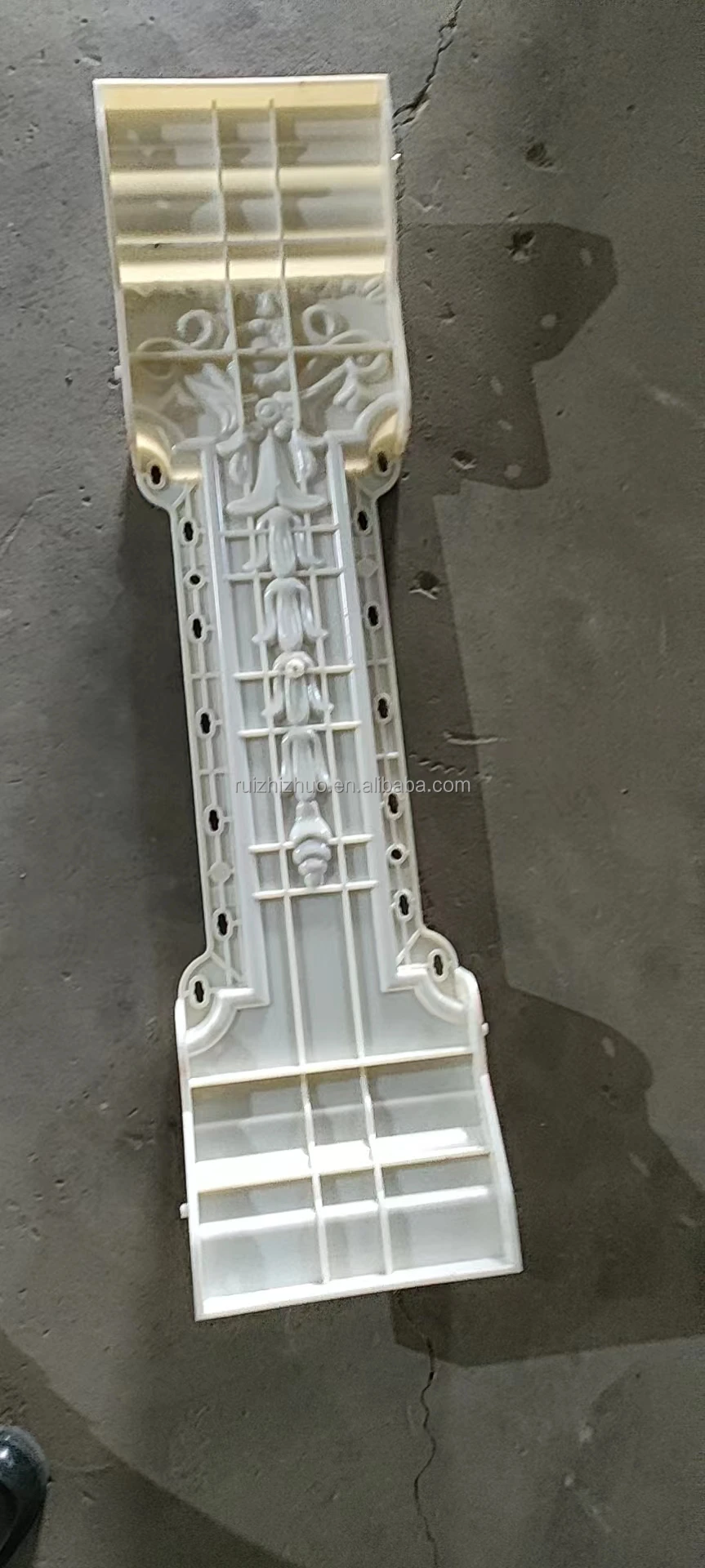 Pvc Hand Railing Mold Reazone 2022 Concrete Rail Mold - Double Round Baluster Plastic Molds ...