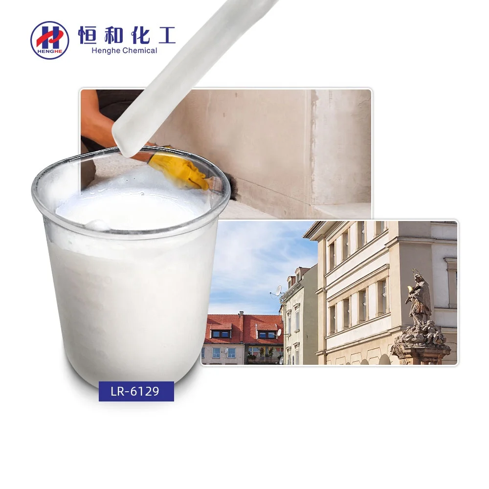 Good powder bearing capacity Acrylic Polymer Emulsion with hydrophobicity for Ceramic Tiles Back Coa