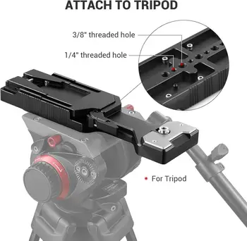 SMALLRIG Universal Quick Release Tripod Adapter Plate for Sony VCT-14 - 2169 detail image
