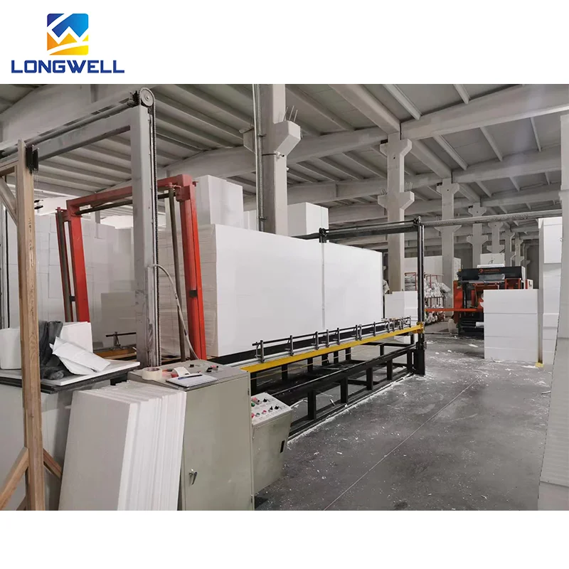 Longwell Styrofoam Expanded Polystyrene Foam Molding Blocks Cutting Machine Eps Foam Cutter
