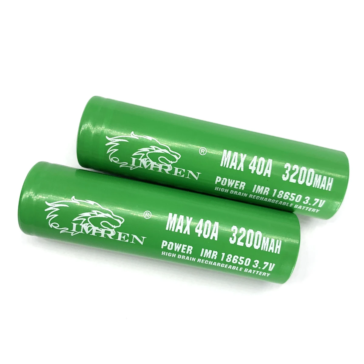 IMREN 18650 battery 3200mAh 40A 3.7V New Package rechargeable lithium ion flat battery for vape pen vape mods