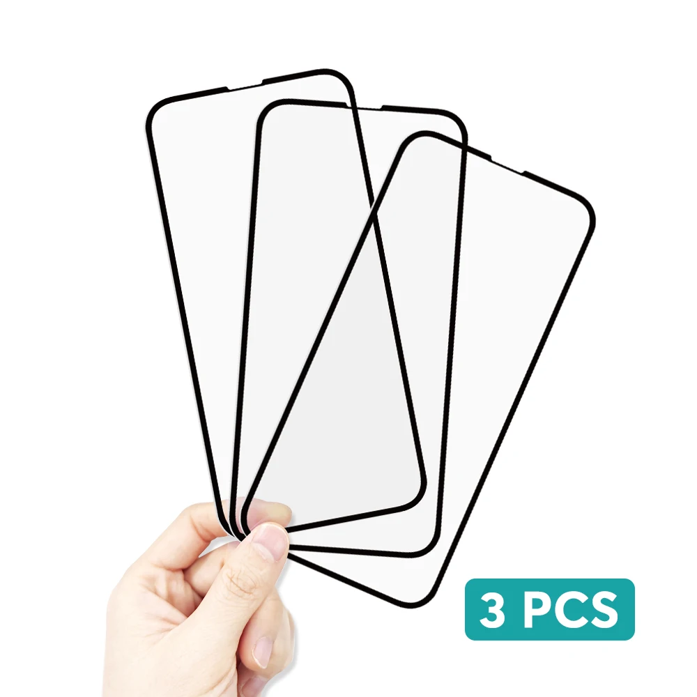For Iphone 14 Pro Max Screen Protector Full Cover Mobile Phone Tempered