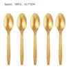 Yellow spoons-10 pcs