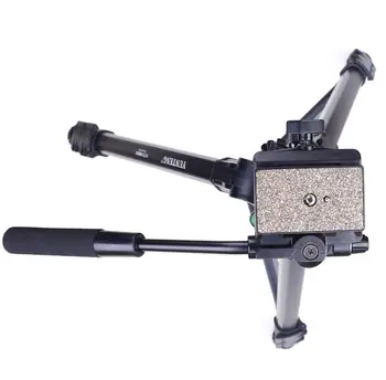 YUNTENG-VCT-999 Aluminum Tripod Professional Hydraulic Head Suitable for SLR Camera Tripod Outdoor Photography detail image