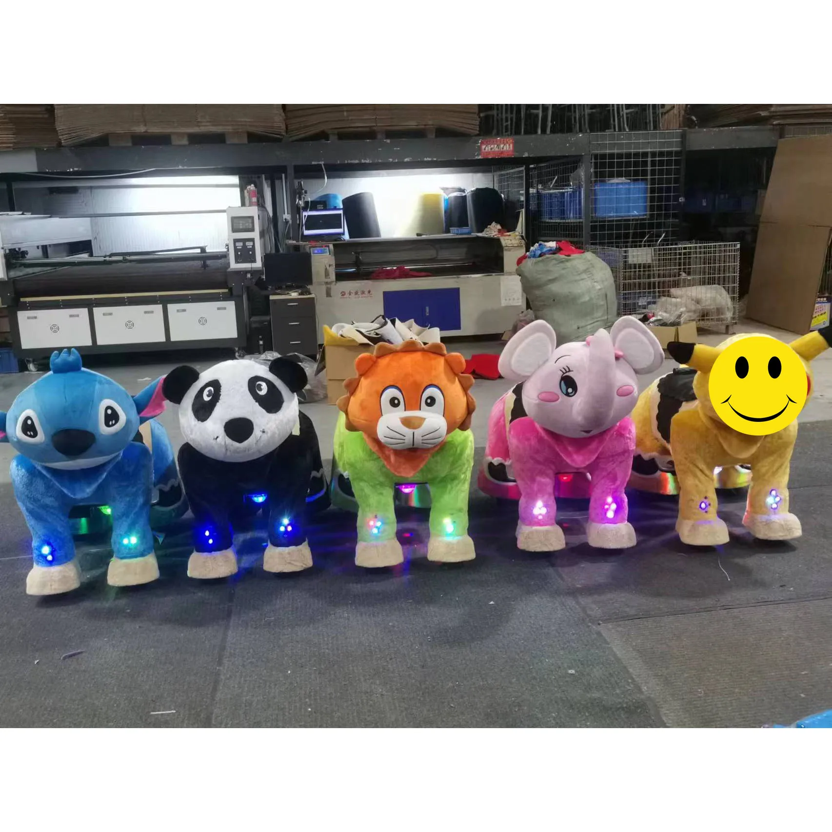 Coin Operated Electric Animal Ride Toy for Kids - Fun & Safe