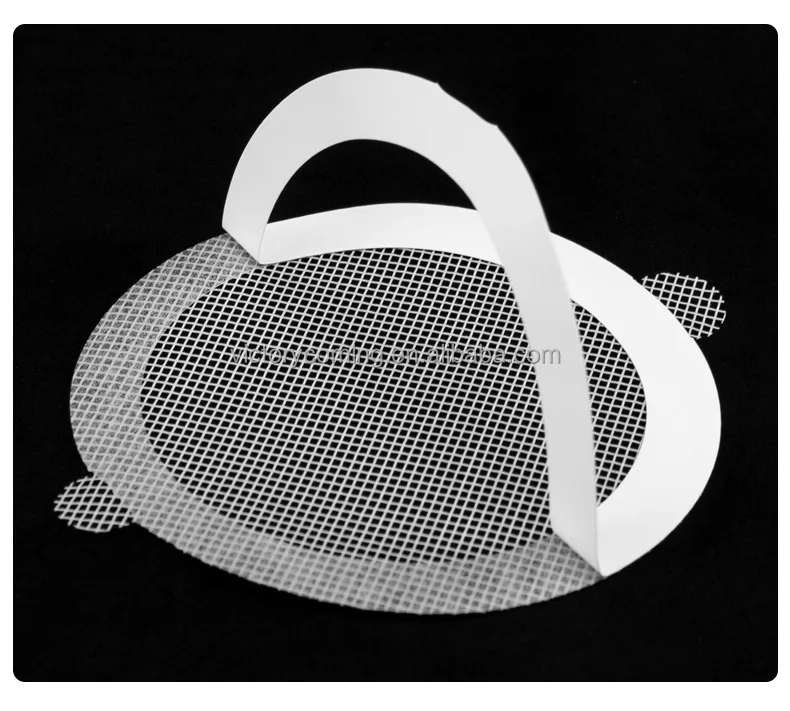 Bathroom Large Mesh Stickers Shower Sink Drain Strainer Disposable Shower Drain Hair Catcher